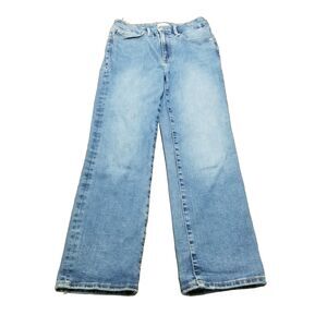 Good American Always Fits Jeans Women's Size 6-12 Blue Stretch Denim (27x26.5)